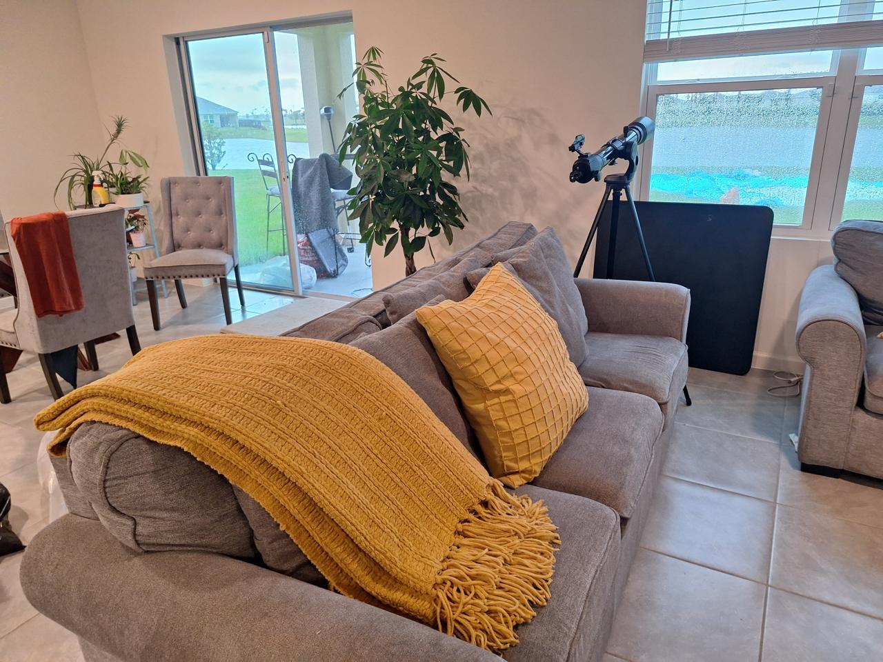 Living Room Cleaning - Before and After